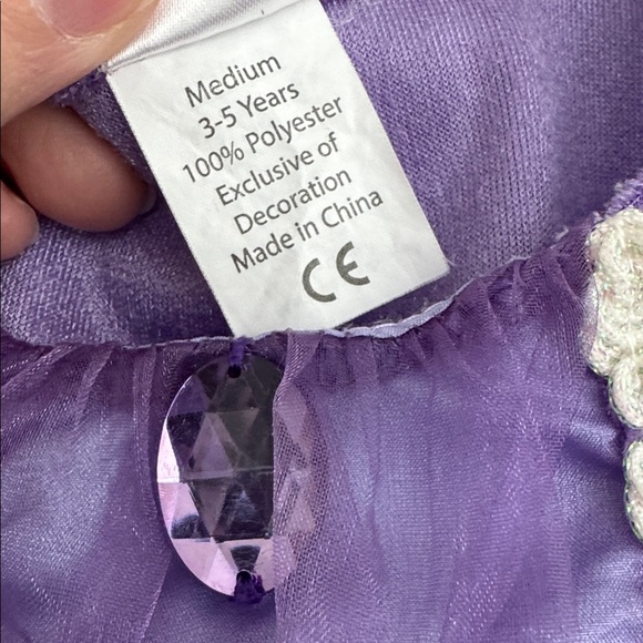 Little Adventures Purple Princess Dress - Picture 3 of 4